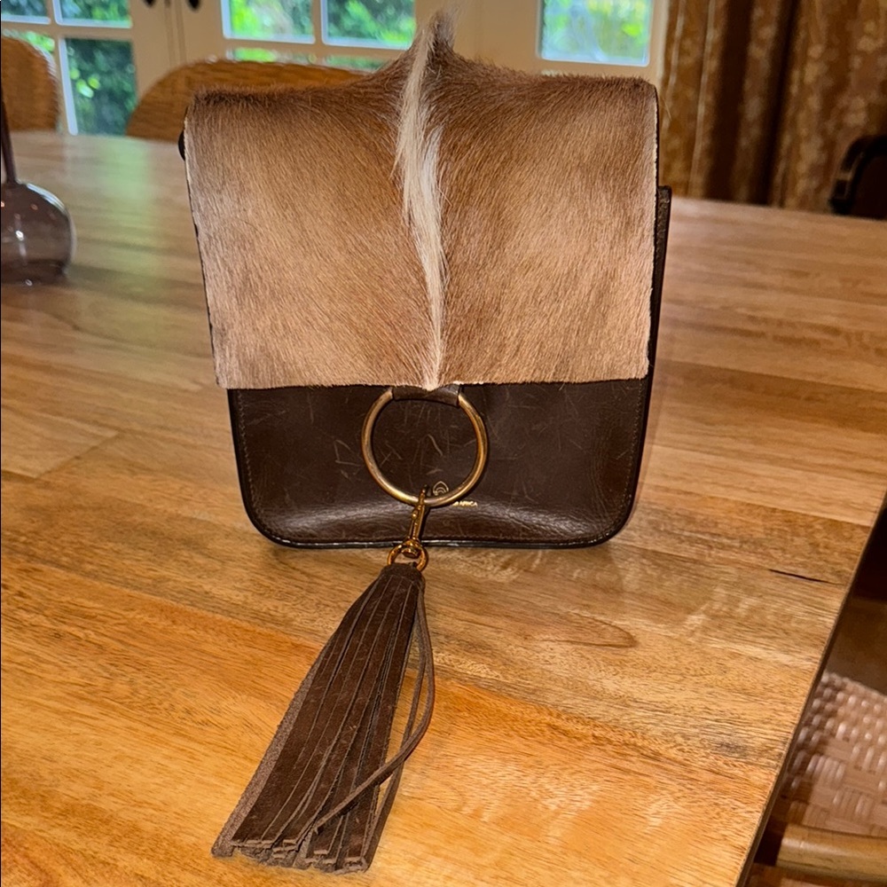 Brother Vellies Cowhide & Leather Crossbody Bag – Handmade in South Africa